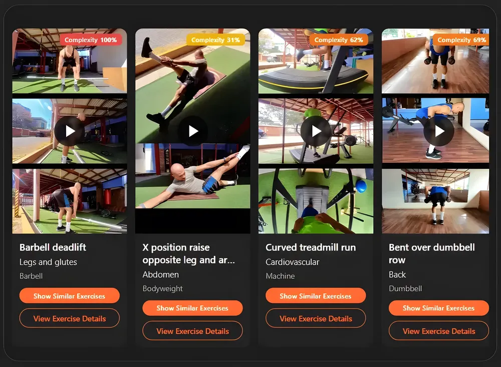 Workout Builder with Professional Grade Logic